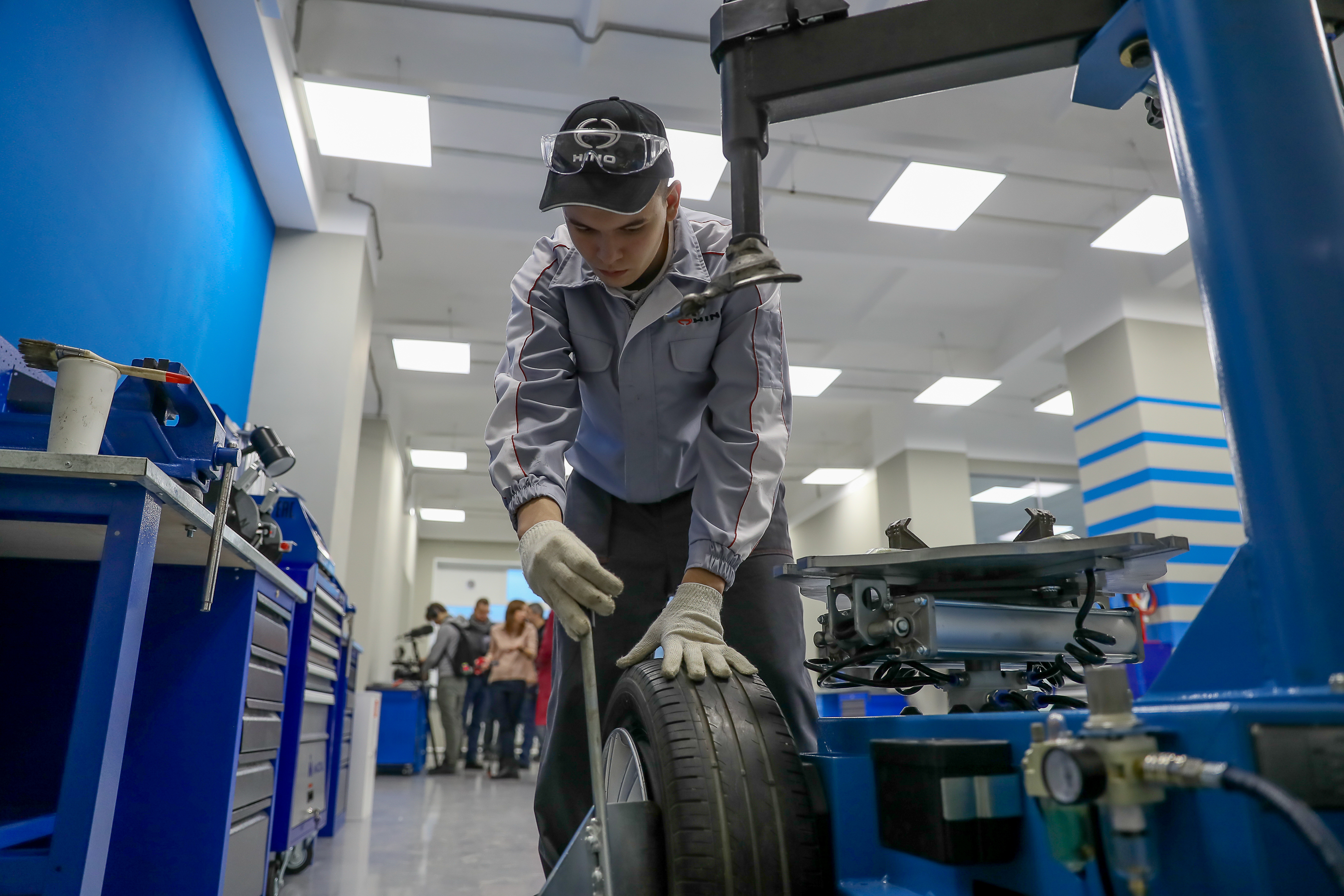 Открытие учебно-тренировочного комплекса HINO