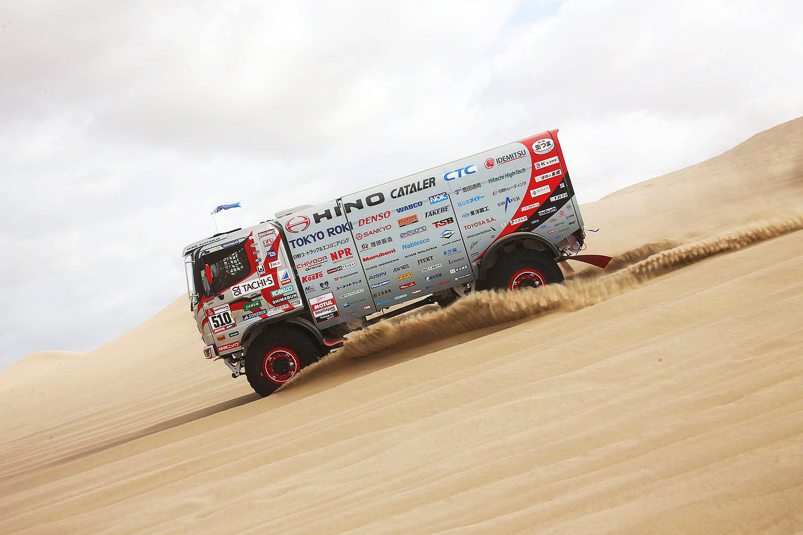Команда HINO на ралли Дакар 2019